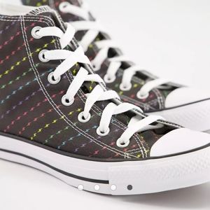 Converse Chuck Taylor rainbow bolt sneakers